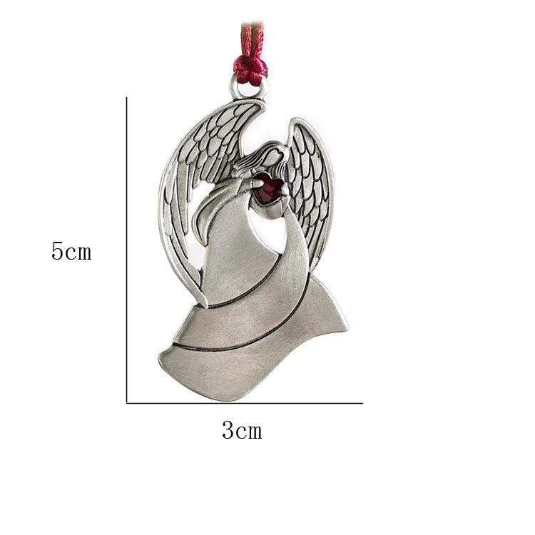 šSolid Pewter Christmas Tree Ornamentš„