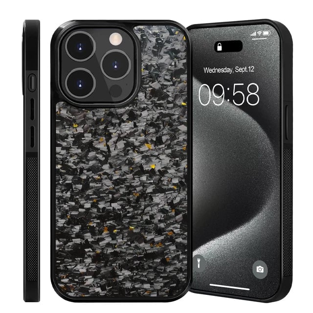 Magnetic Forged carbon Fiber Cell Phone Case