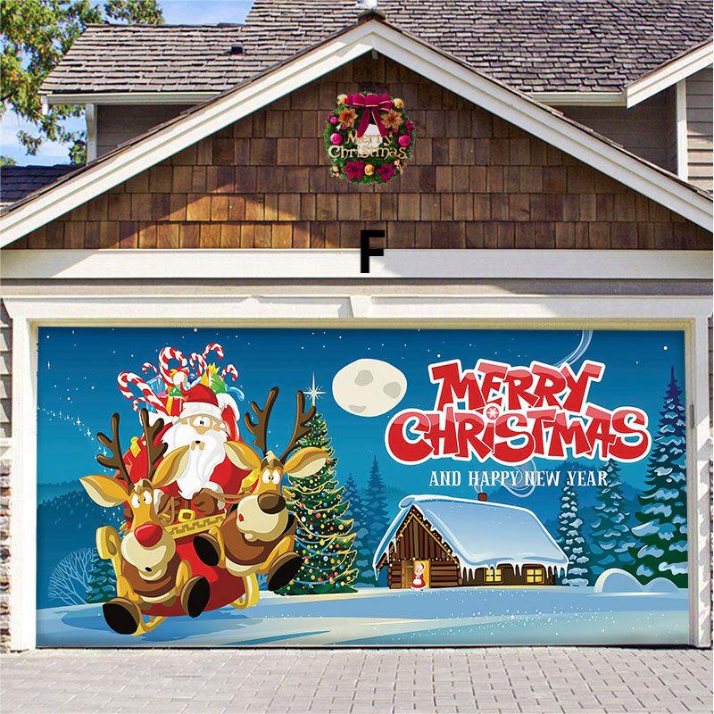 🎄Last Day Sale 49% OFF - Christmas 2024 Reusable Garage Door Decoration