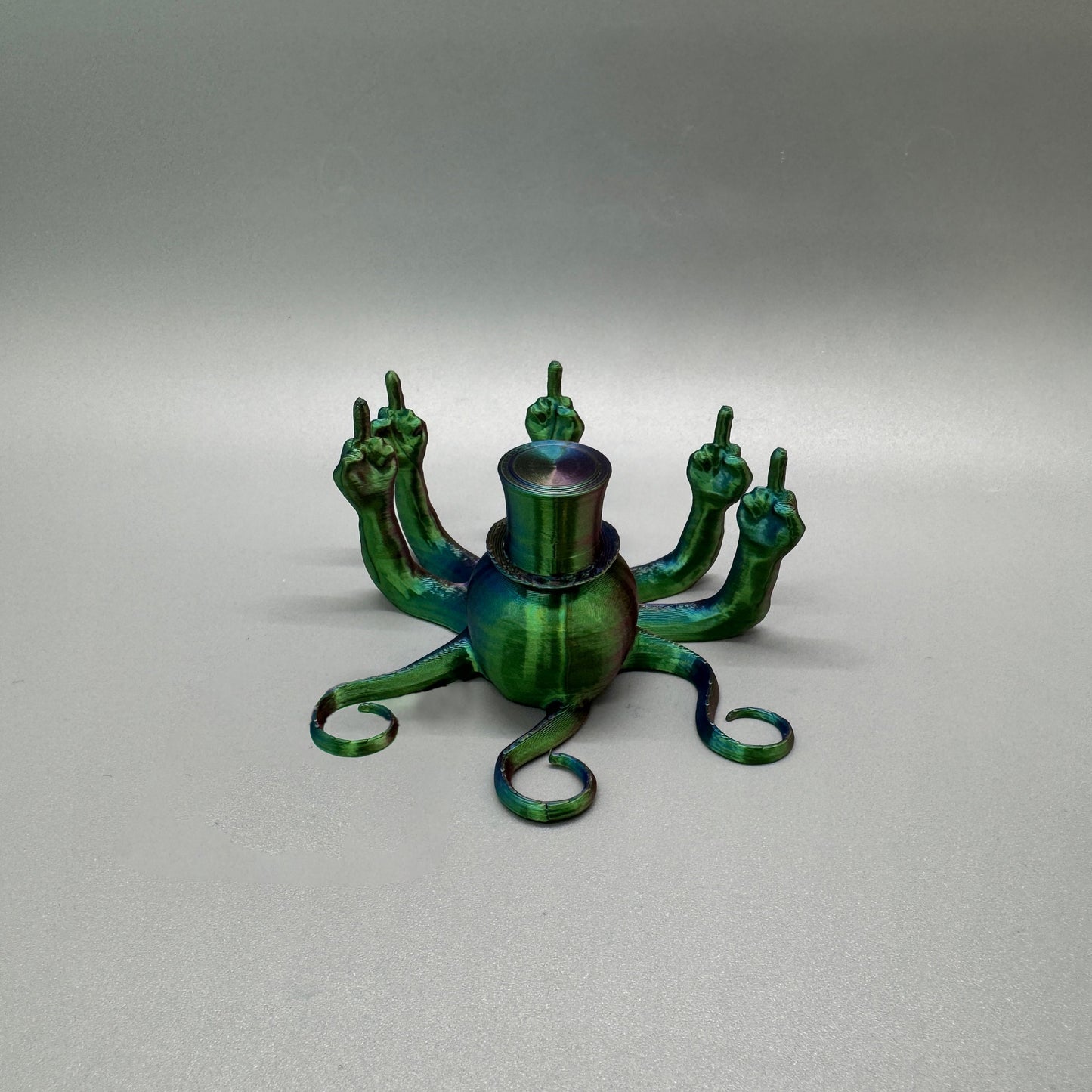 🎩🐙Sir Fucktopus | Middle Finger Octopus🤣