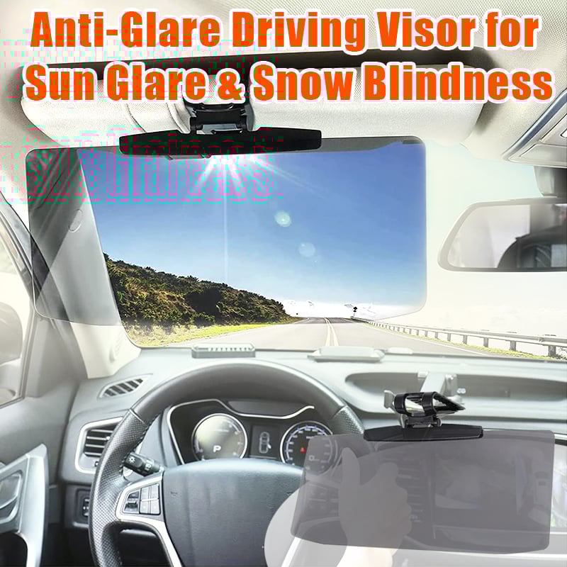 🔥Christmas Sale 50% OFF - Anti-Glare Driving Visor for Sun Glare & Snow Blindness