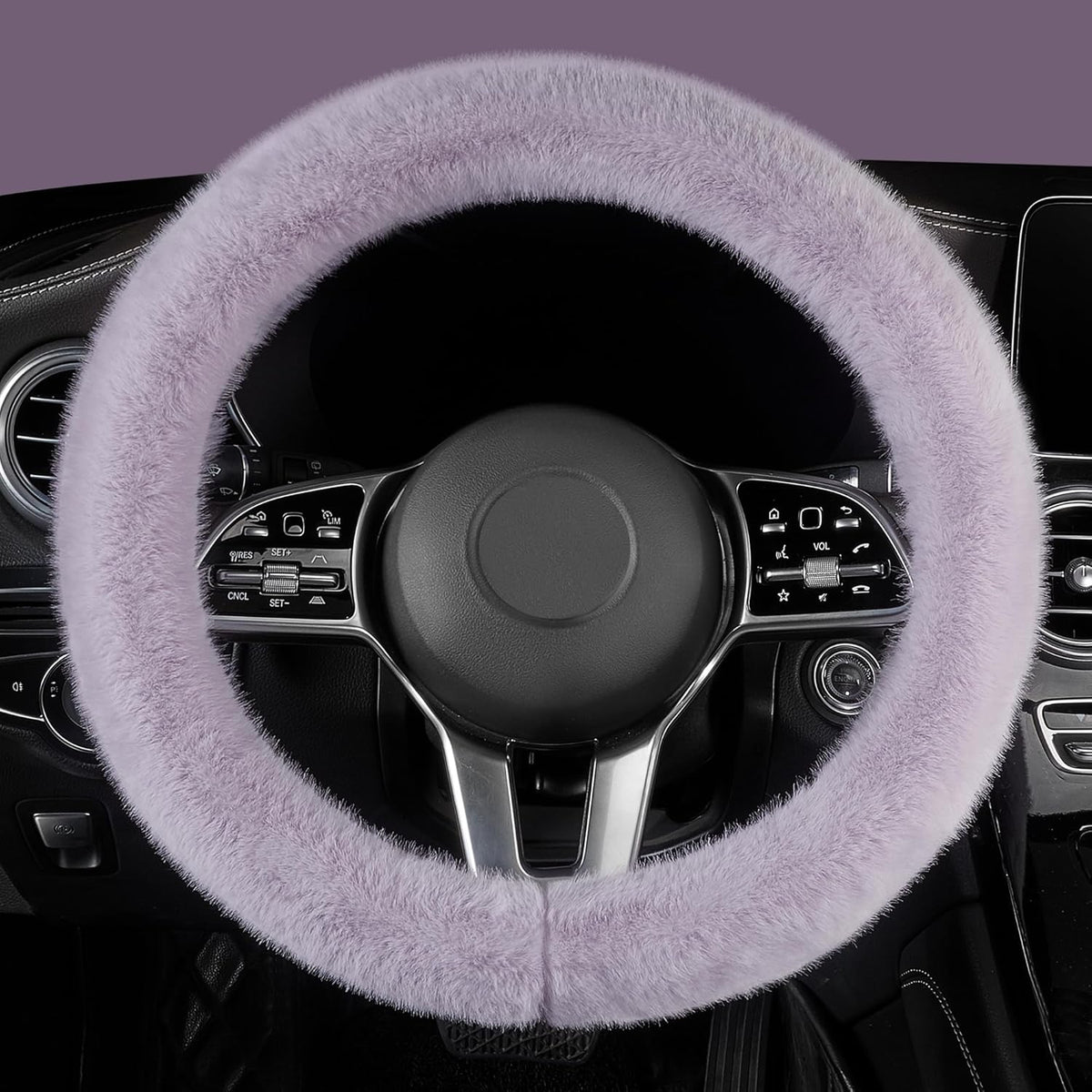 Premium Soft Plush Steering Wheel Cover
