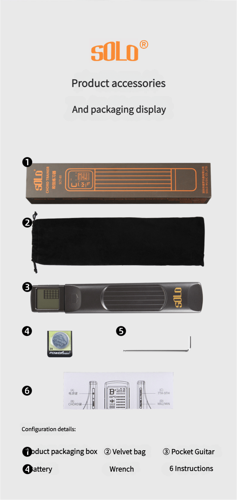 Portable Digital Guitar Trainer