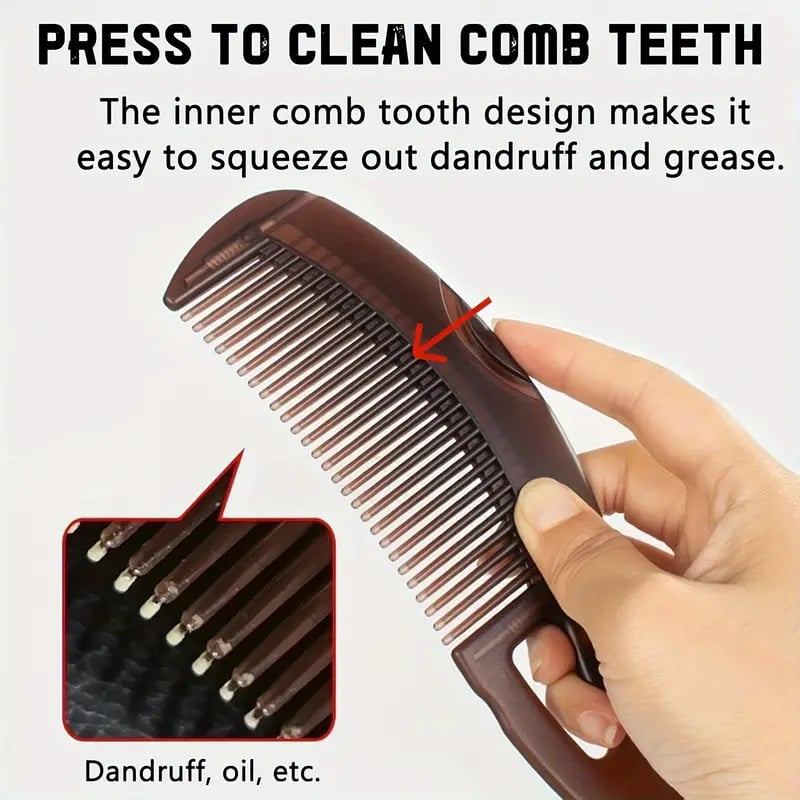 🔥🔥 Wash-Free Hair & Dandruff-Free Massage Comb