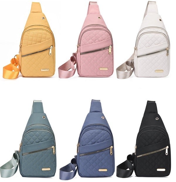 🔥Last Day Sale 49% OFF🏆️Anti-Theft Embroidery Solid Color Crossbody Bag for Daily Travel