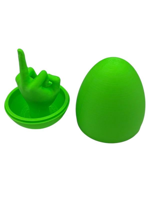 🎁Last Day 49% OFF🔥Easter Egg Surprise – Funny 3D Printed Middle Finger Egg