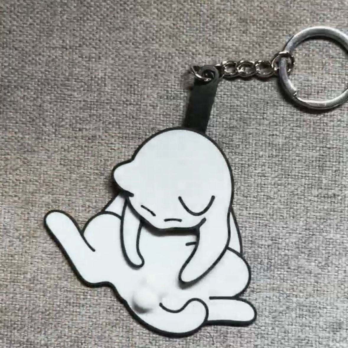 ✨Hot Sale 50% OFF--🤣Funny Wiggling Cat Keychain