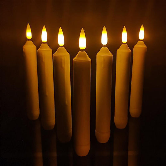 👻👻Flameless Candles with Magic Wand Remote 🔥