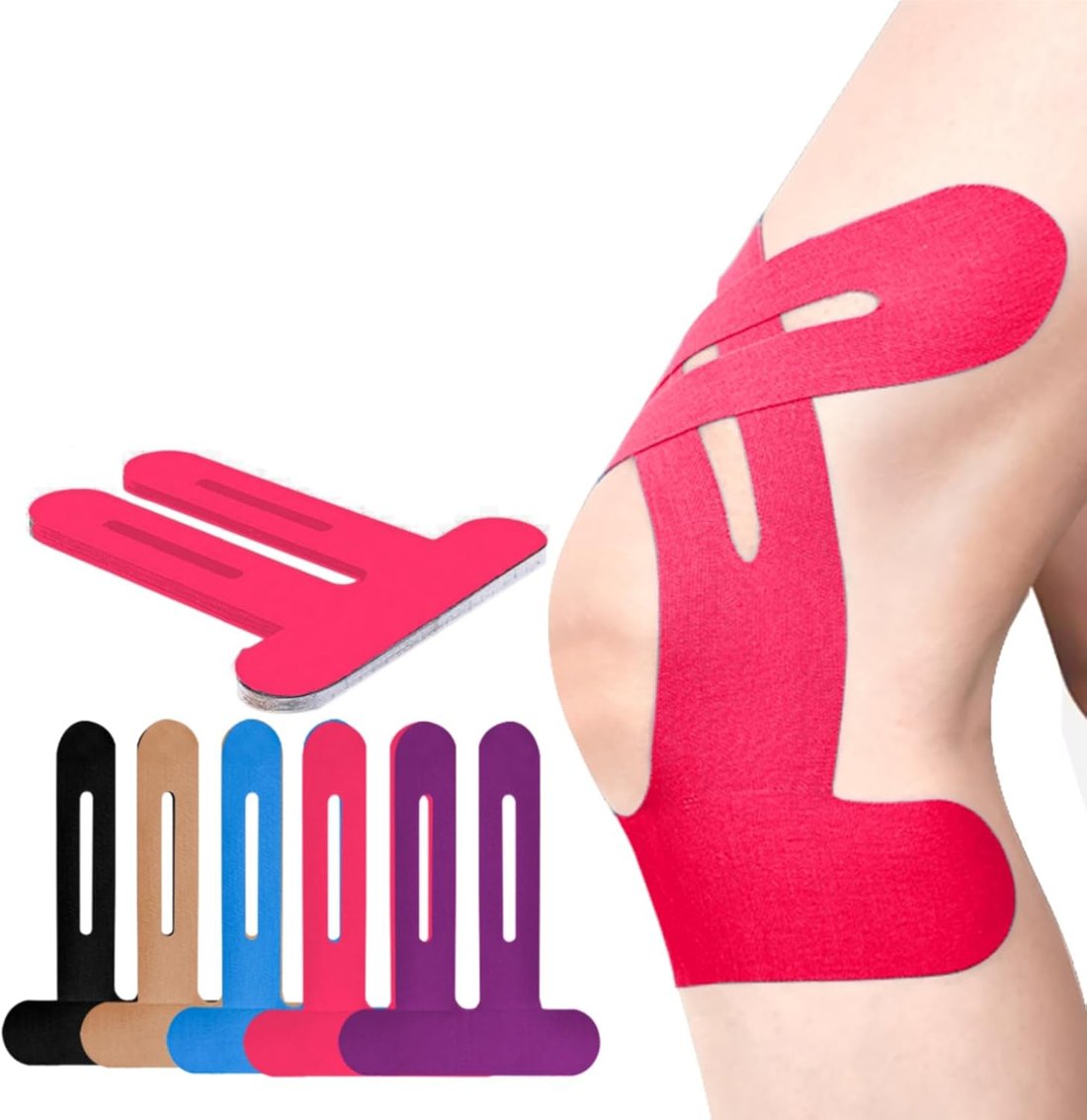 10/20pcs Precut Kinesiology Tape For Knees