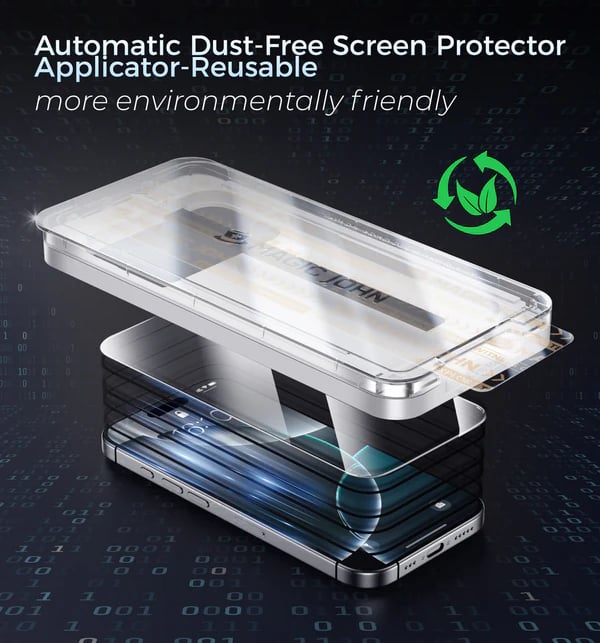 2025 New Upgraded Screen Protector For iPhone --Dust Free Without Bubbles
