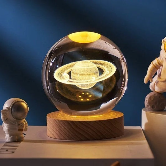 Hot Sale - 3D Planet Crystal Ball-Free Shipping