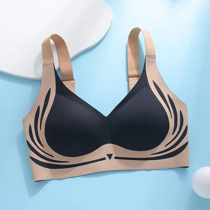 Lifting Anti-Sagging Wire-Free Push-up Bra