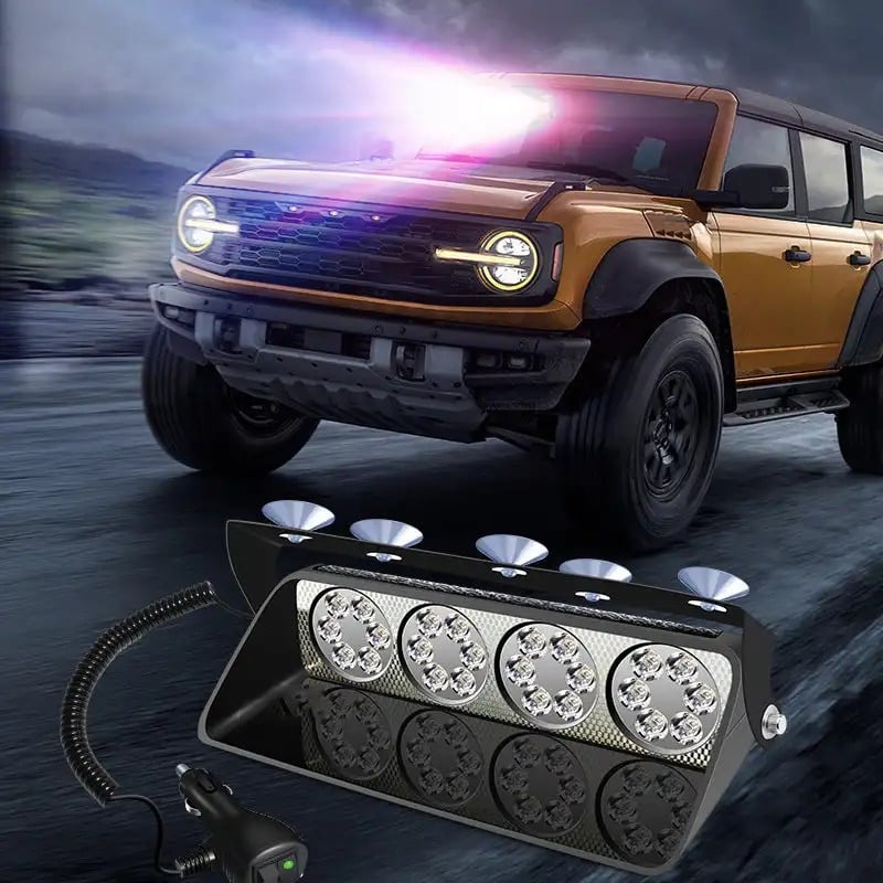 12V 20W LED Windshield Strobe Light