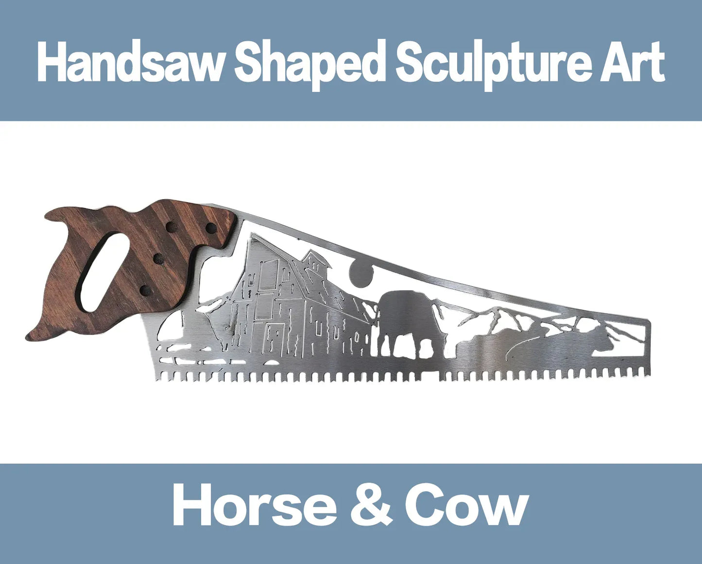 ✨Father‘s Day Hot Sale 50% OFF-- Handsaw Shaped Sculpture Art