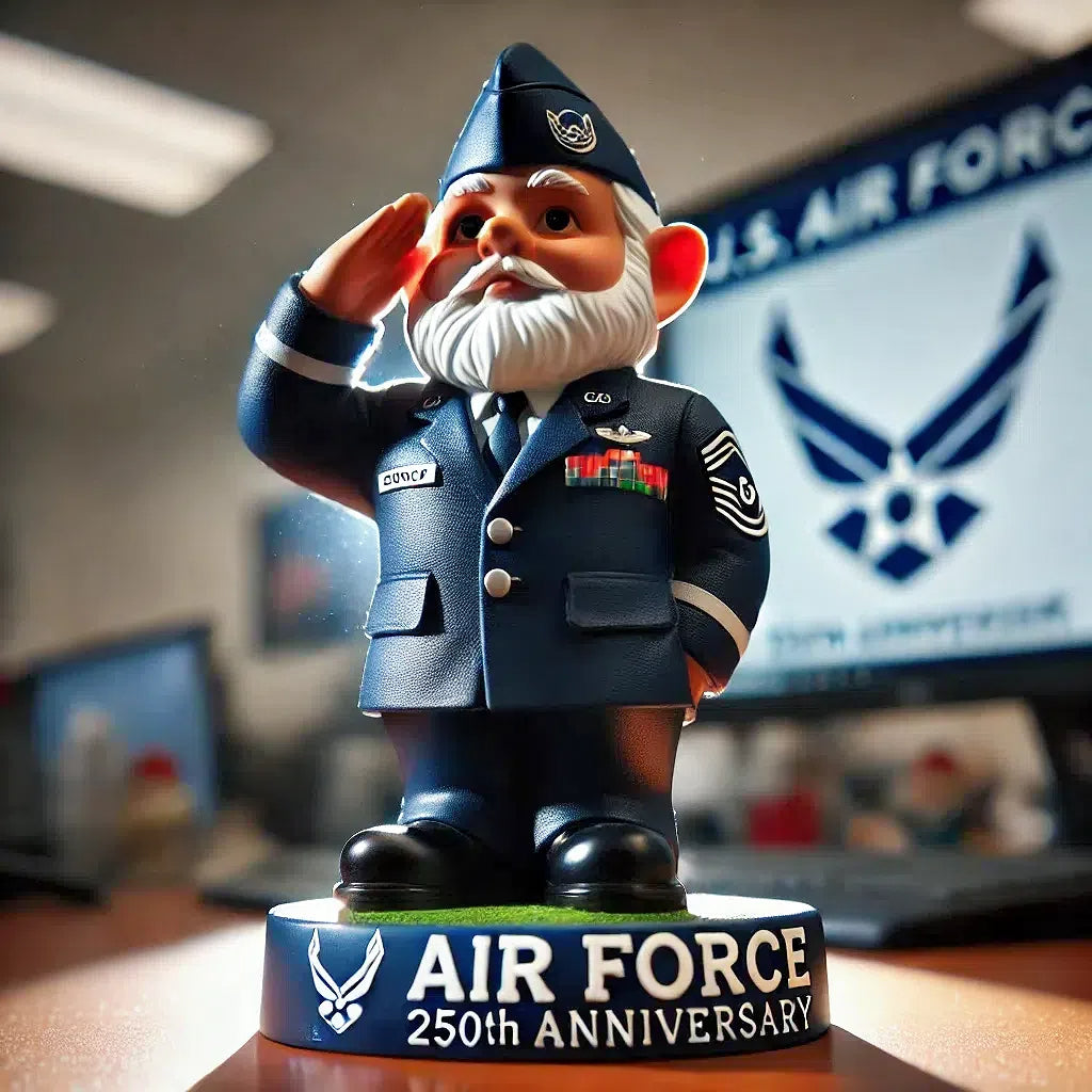 250th Anniversary U.S. Military Gnome Figurine
