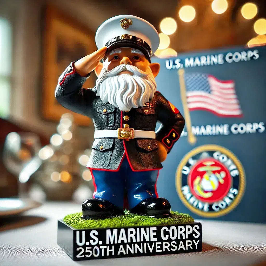 250th Anniversary U.S. Military Gnome Figurine