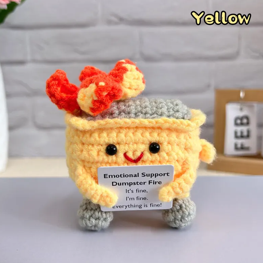 💖🎁Crochet Dumpster Fire