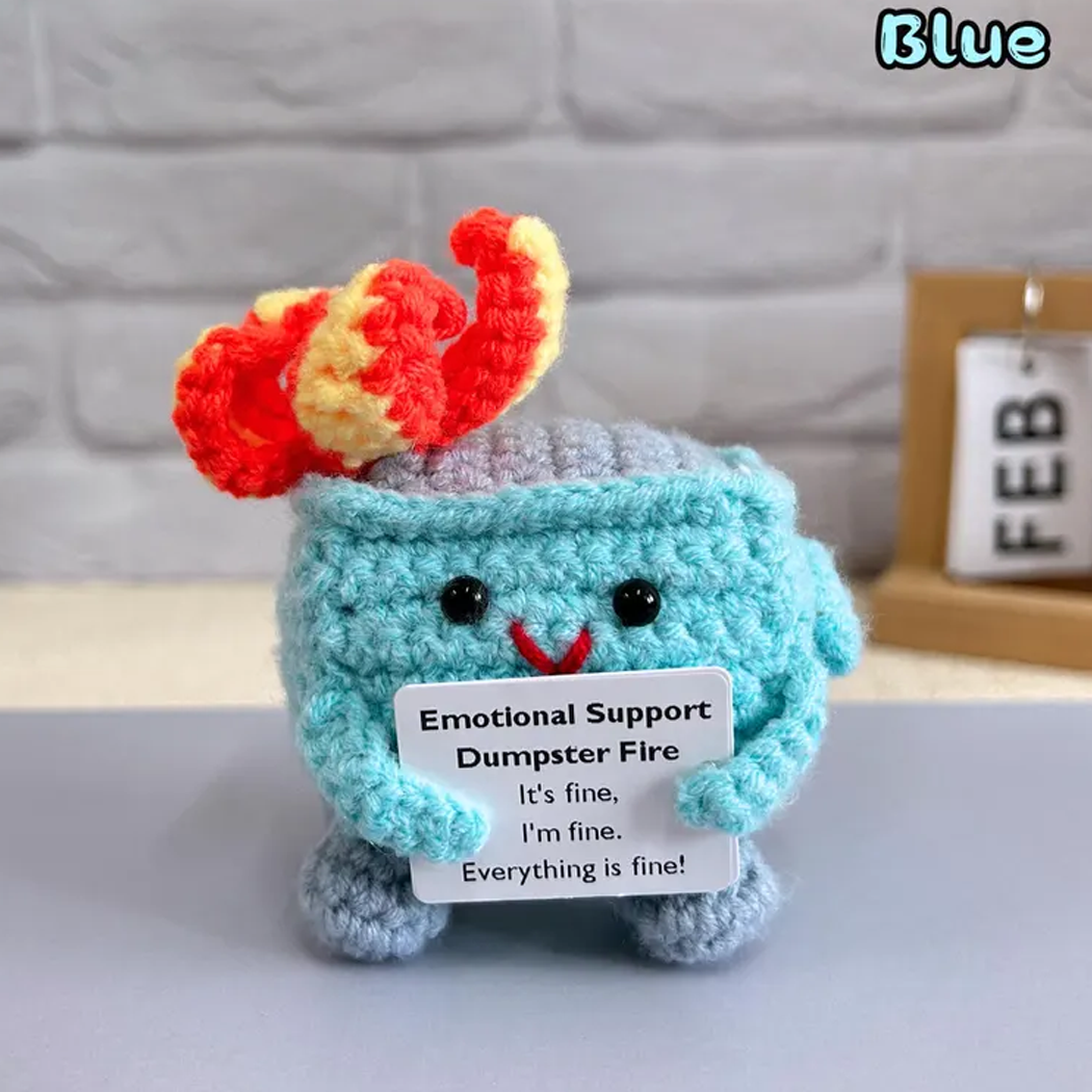 💖🎁Crochet Dumpster Fire