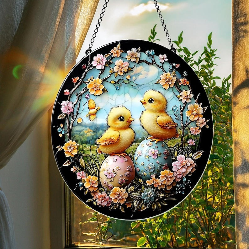 🔥🔥2025 Easter Gift 50% Off--Easter Suncatcher Decor