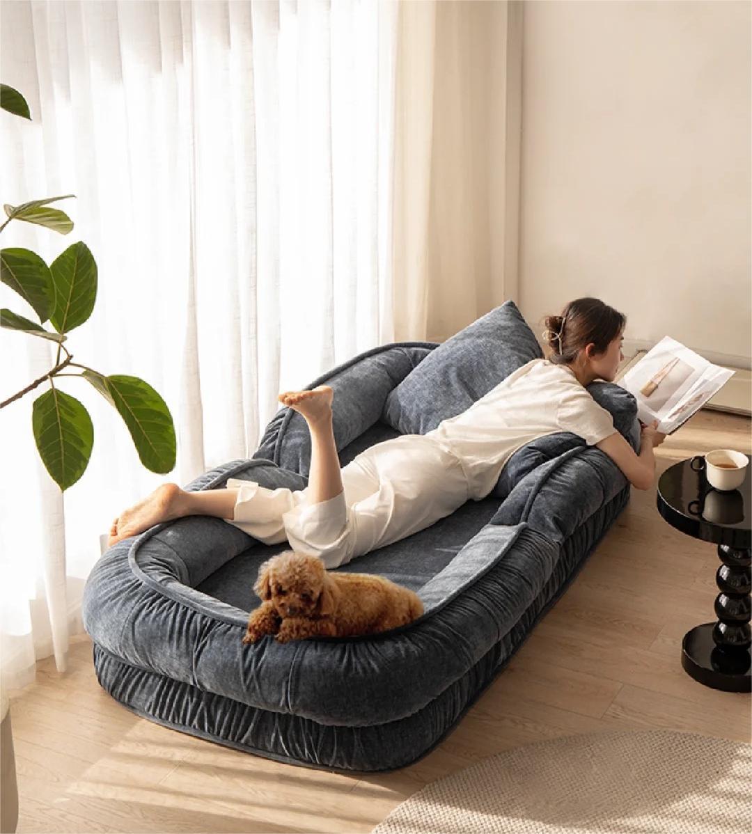 Pluf Haven™ – The Ultimate Human Comfort Bed