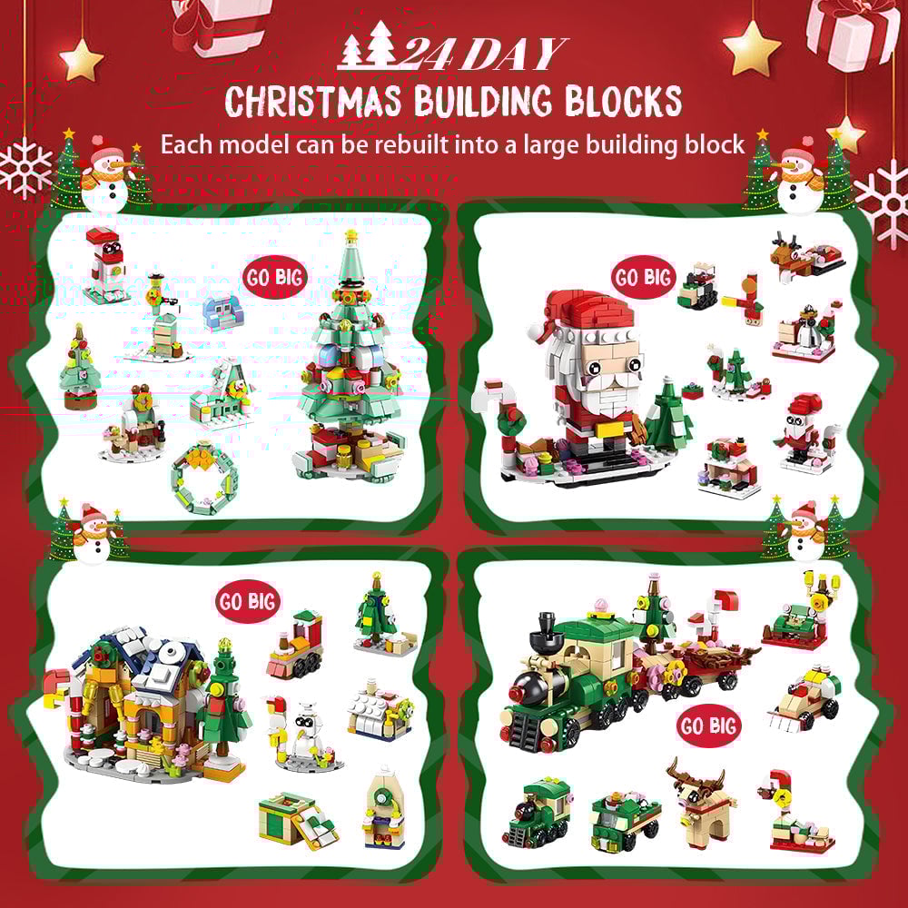 2024 Christmas Building Blocks Advent Calendar