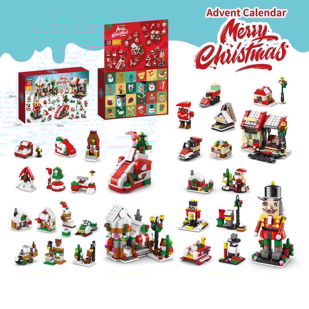 2024 Christmas Building Blocks Advent Calendar