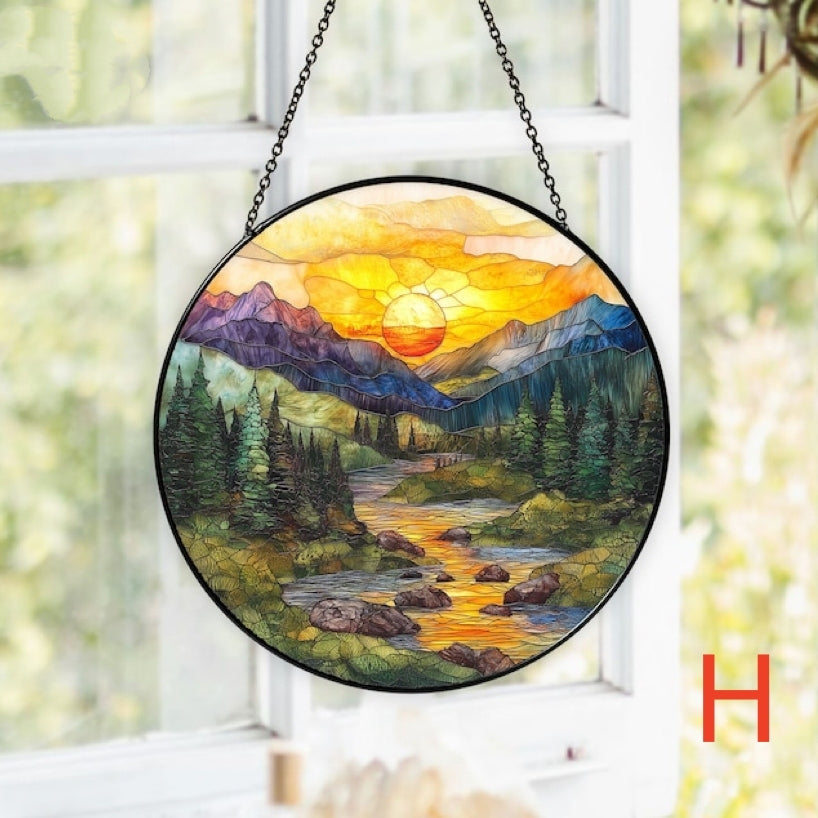 π₯π₯2025 Mother's Day Gift 50% Off--Beach Sunset Suncatcher Ornament