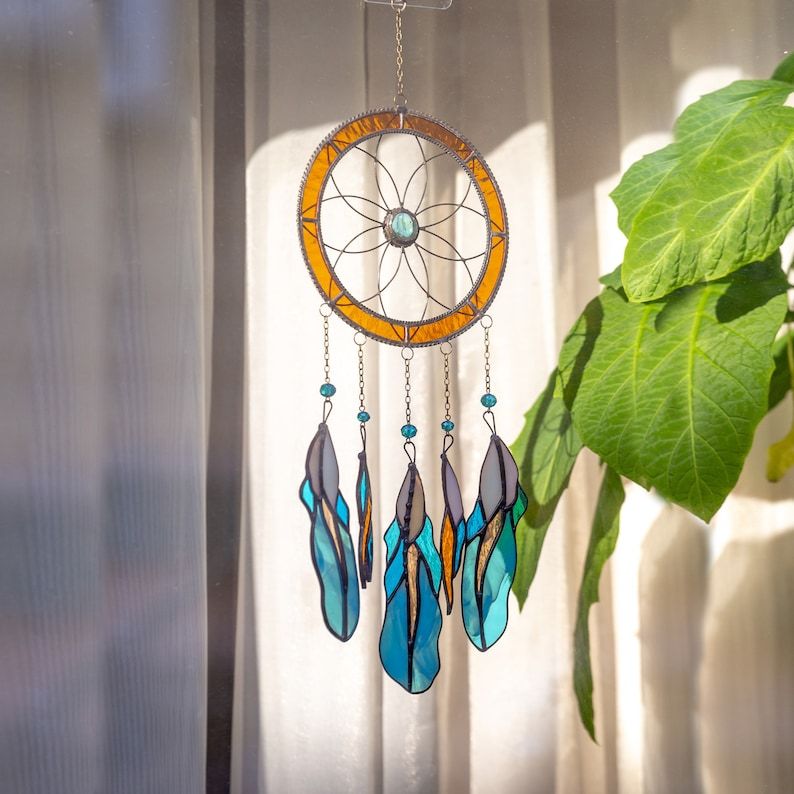 π₯π₯2025 Mother's Day Gift 50% Off--Cute Feather Dreamcatcher Suncatcher Ornament