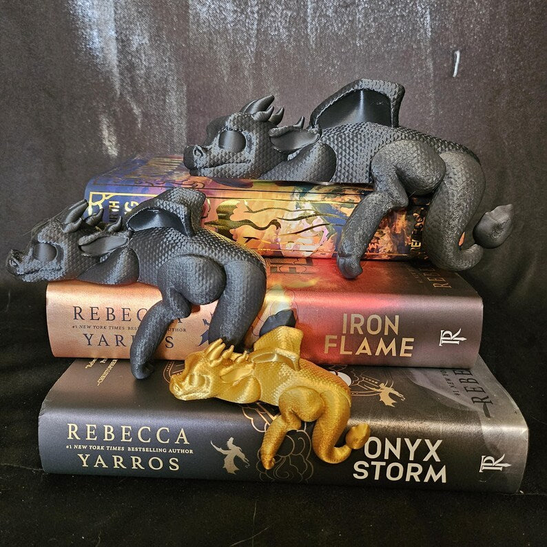 π₯π₯2025 Mother's Day Gift 50% Off--π3D Printing Sleeping Bookshelf Dragon