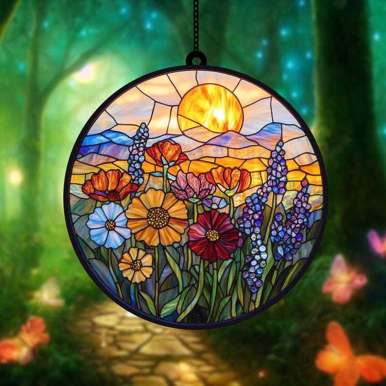 π₯π₯2025 Mother's Day Gift 50% Off--Beach Sunset Suncatcher Ornament