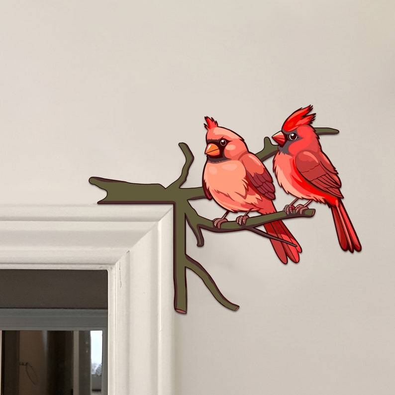 🔥🔥2025 Mother's Day Gift 50% Off--Cardinal Door Topper