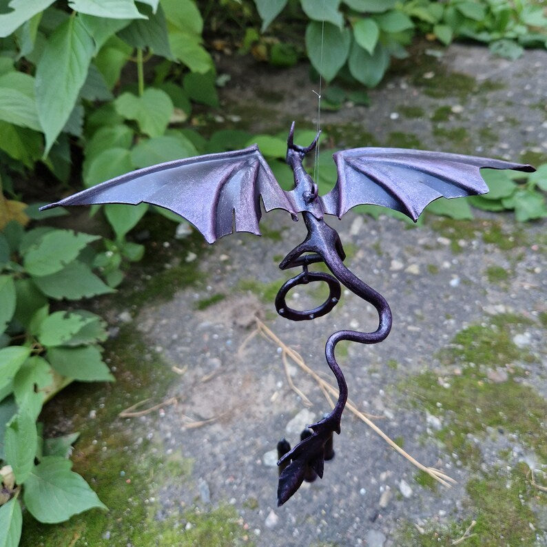 π2024 Christmas Gift 50% Off--Metal Dragon Wind Chime
