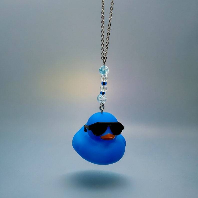 Rubber Duck Rear View Mirror Charms