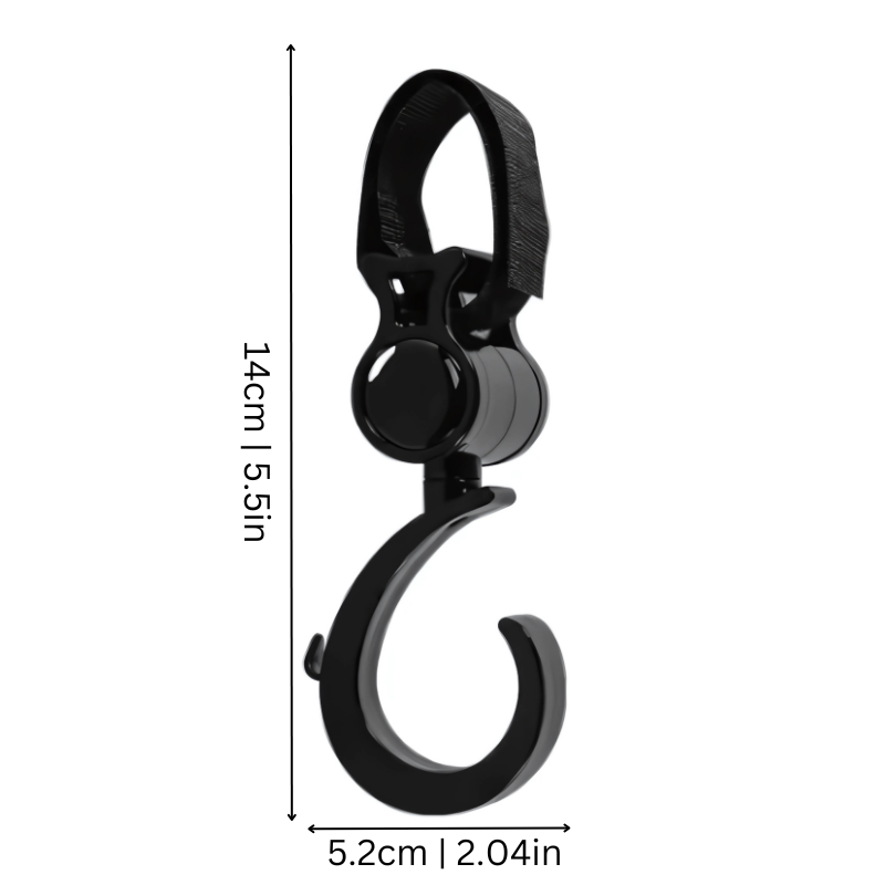 StrollHook Universal Stroller Hook for Bags & More