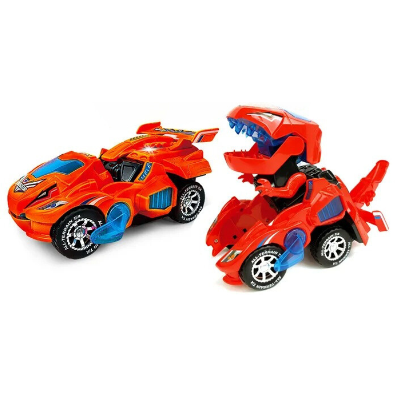 TurboRex Fast Morphing Dino Car for Action Play