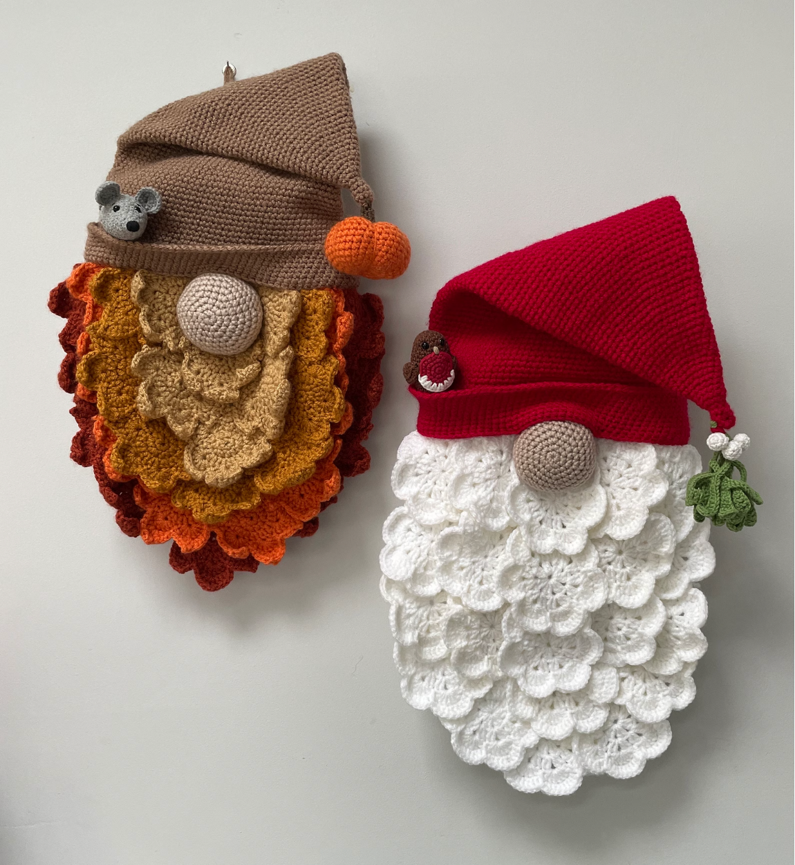 ❤️Handmade Crochet Fall gnome Kit