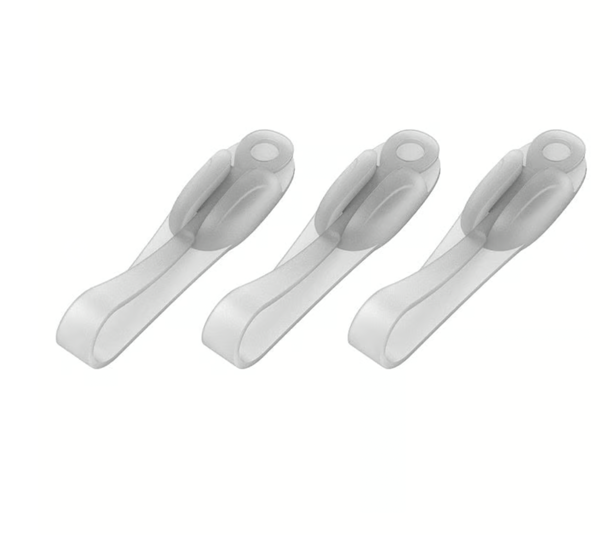 Wall Mounted Punch-free Adhesive Removable Cord Holder Organizer (3 pcs)