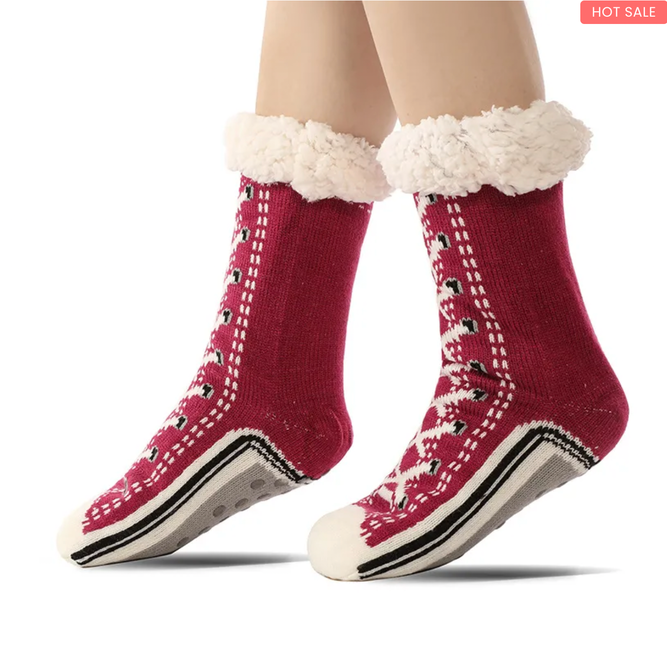 Ultra-thick Cashmere Slipper Home Socks