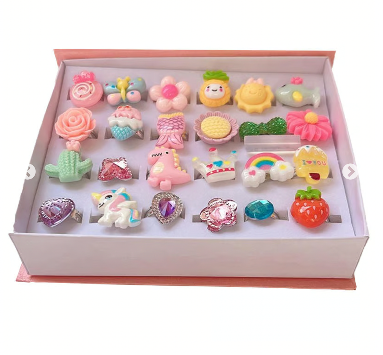 Adjustable Jewelry Rings for Girls