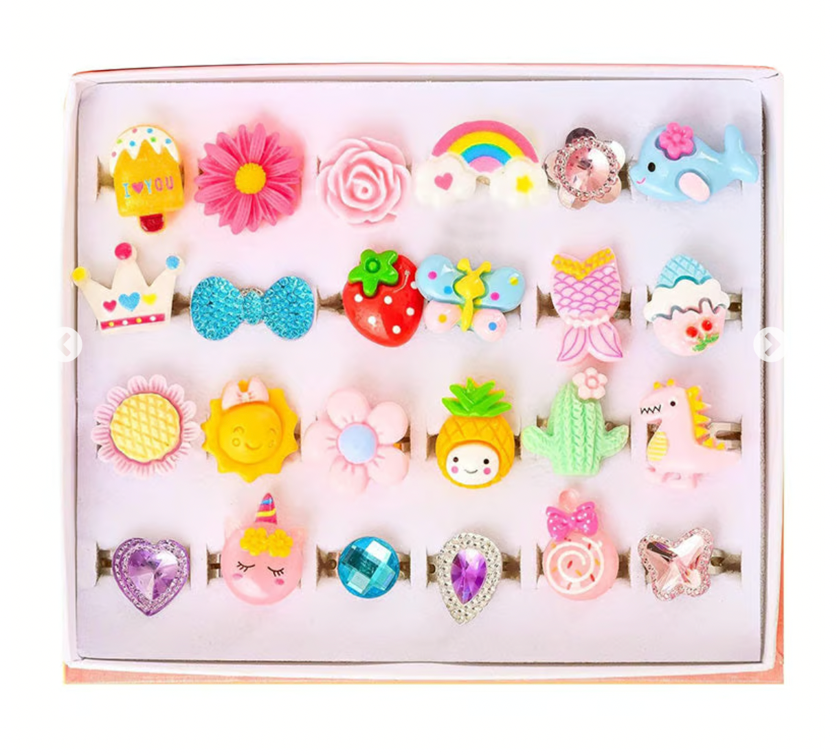 Adjustable Jewelry Rings for Girls