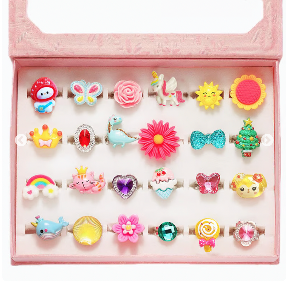 Adjustable Jewelry Rings for Girls