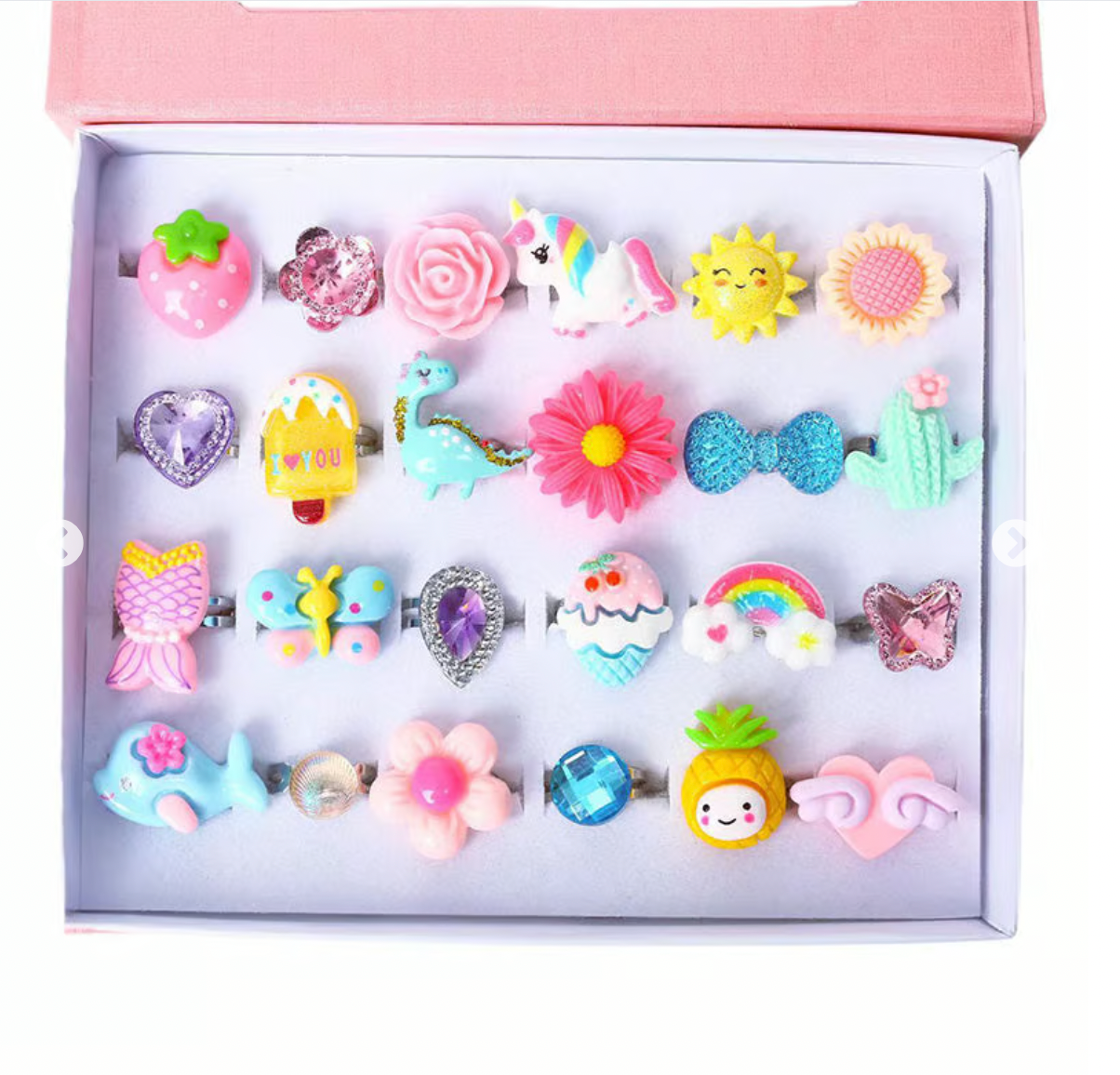 Adjustable Jewelry Rings for Girls