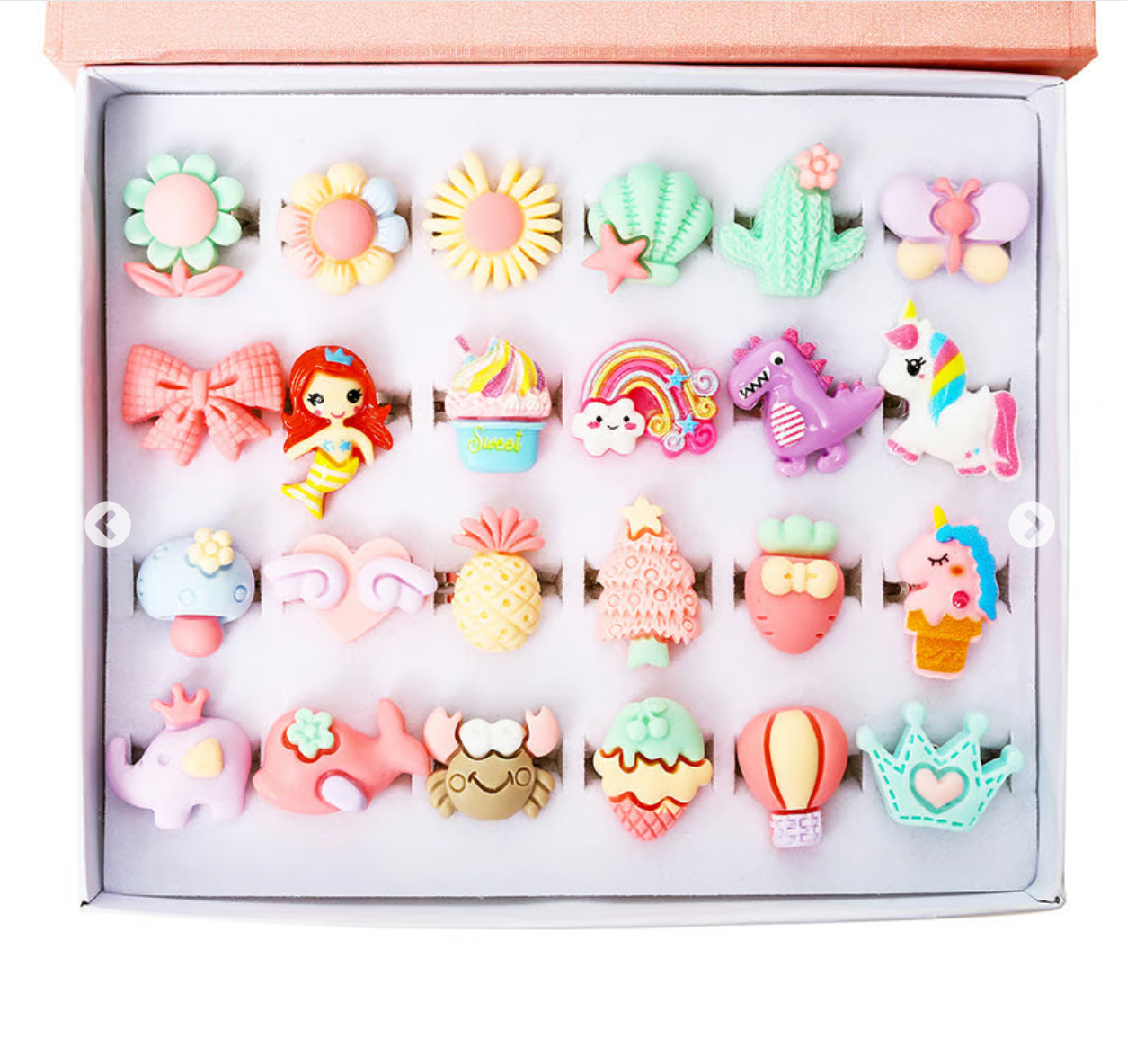 Adjustable Jewelry Rings for Girls