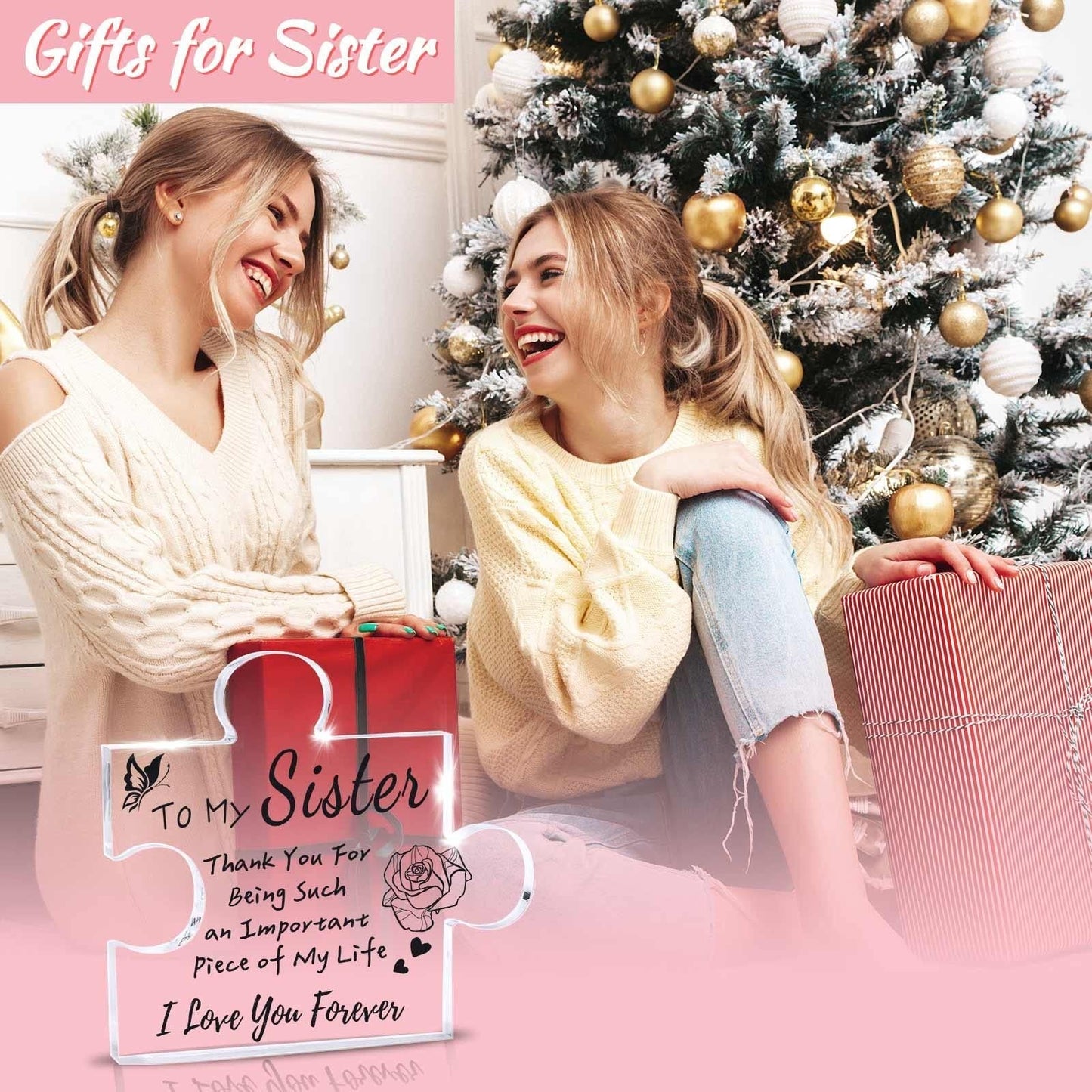 Engraved Puzzle for Sisters/Mom/Dad/BestiesDaughter/Grandma/Wife