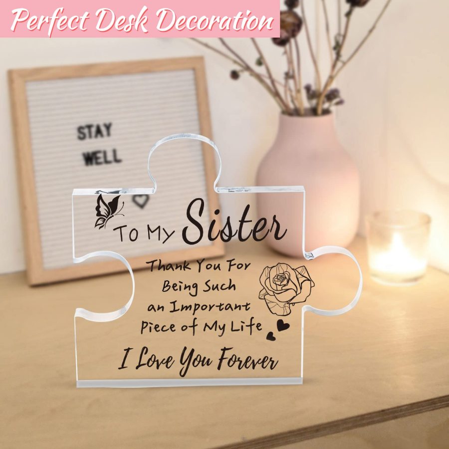 Engraved Puzzle for Sisters/Mom/Dad/BestiesDaughter/Grandma/Wife