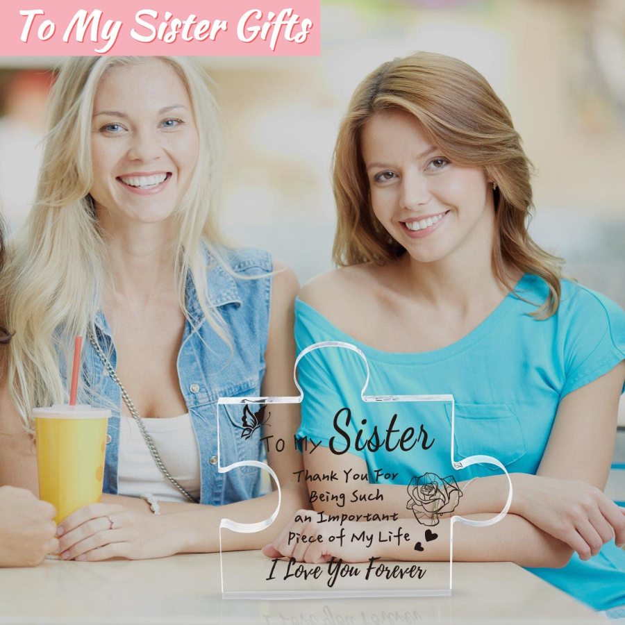 Engraved Puzzle for Sisters/Mom/Dad/BestiesDaughter/Grandma/Wife