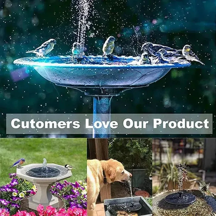 (๐2024 New Year Hot Sale๐)Solar Powered Water Fountain