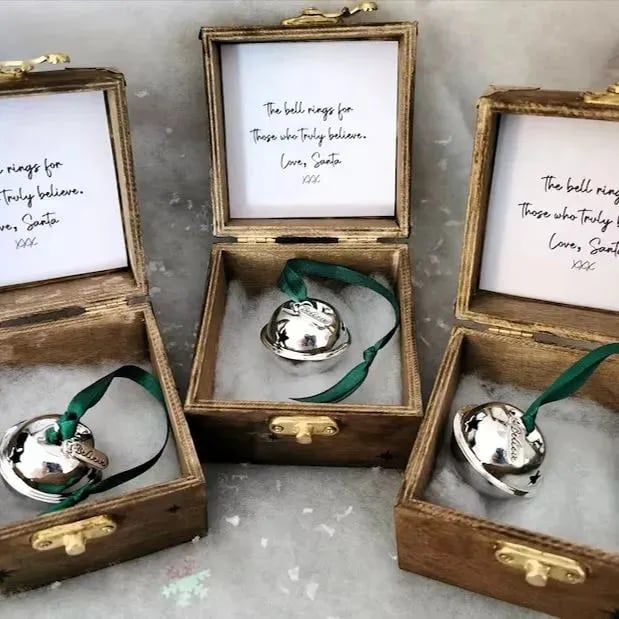 ๐๐ฅHOT SALE NOW 49% OFF - Christmas Magical Believe Bells & Box๐