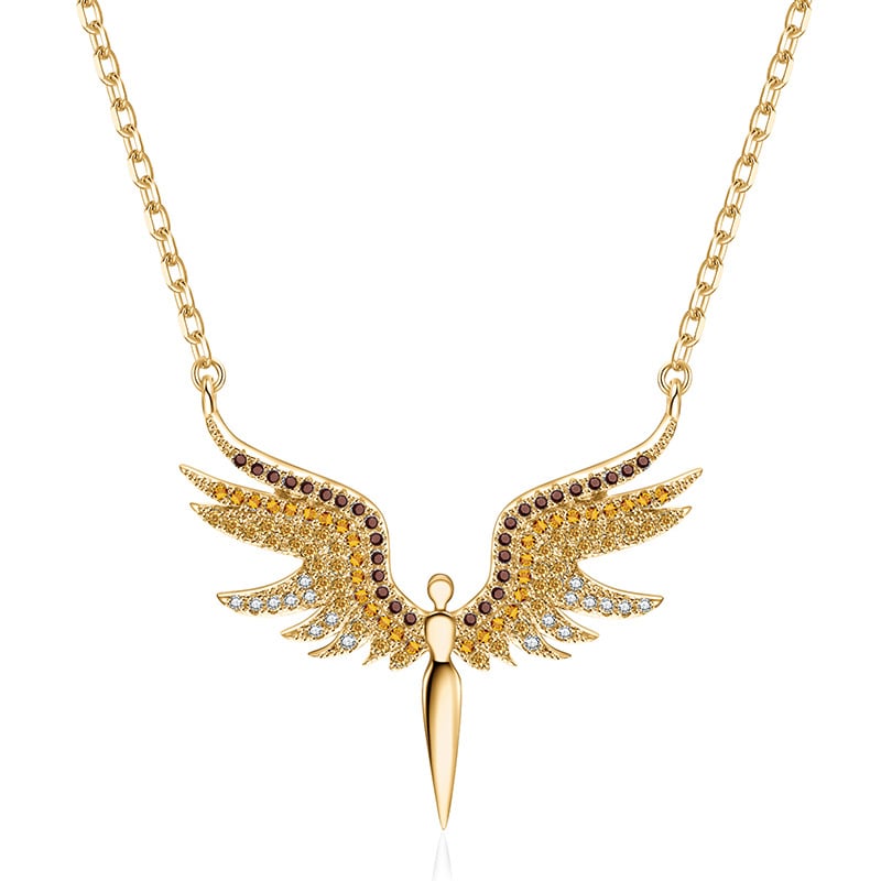 80% OFF Today Only! (4.8/5⭐⭐⭐⭐⭐)💕-Fashion Angel Necklace