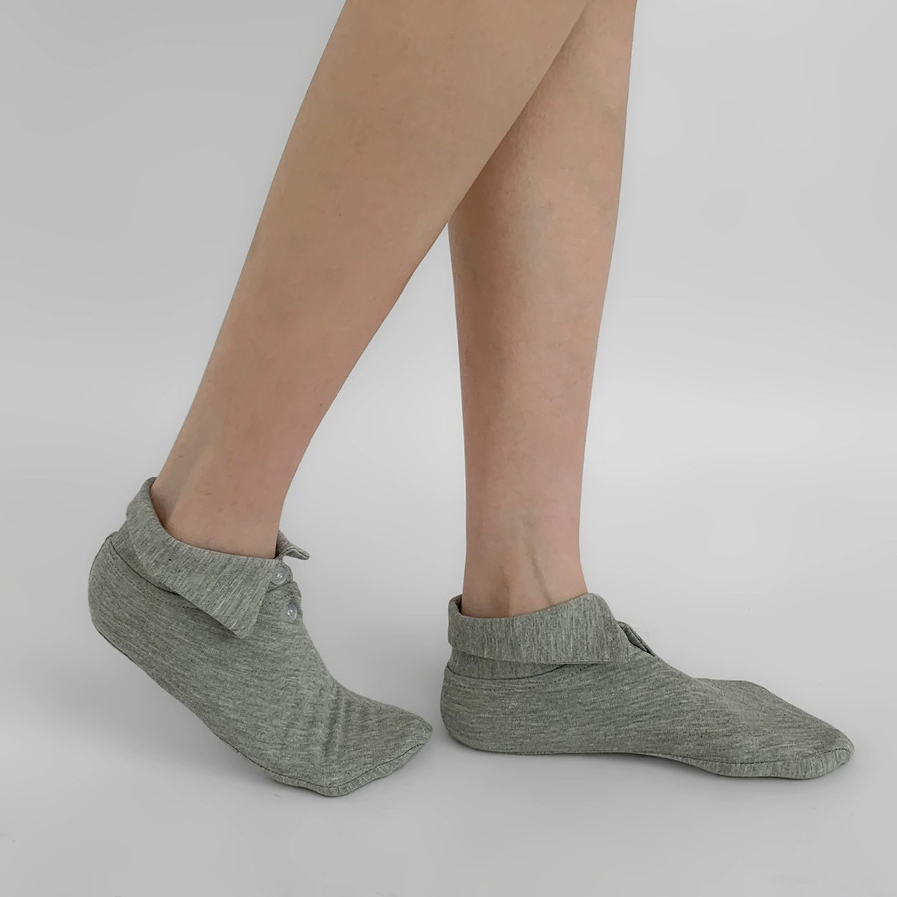 Shirt Collar Button Socks